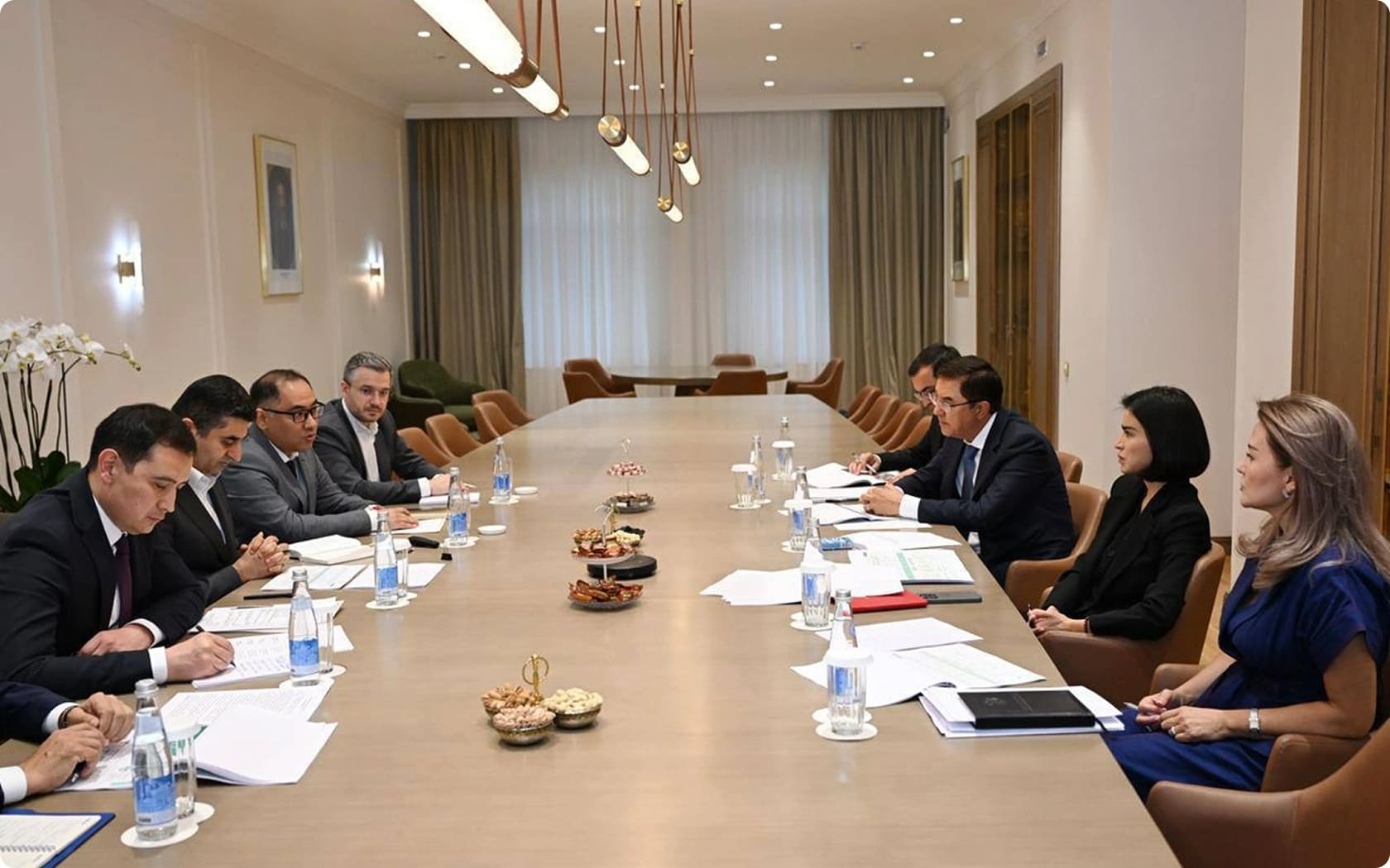 2025/2026 qabul jarayonining bir qismi sifatida tashkil etilgan suhbatlar